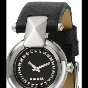 Rare Diesel Dz5169 black leather watch. Working Diesel | Accessories | Rare Diesel Dz569 Black Leather Watch  main image 4